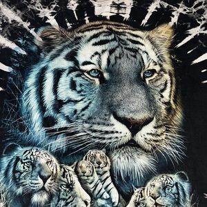 Tiger Tie Dye Shirt